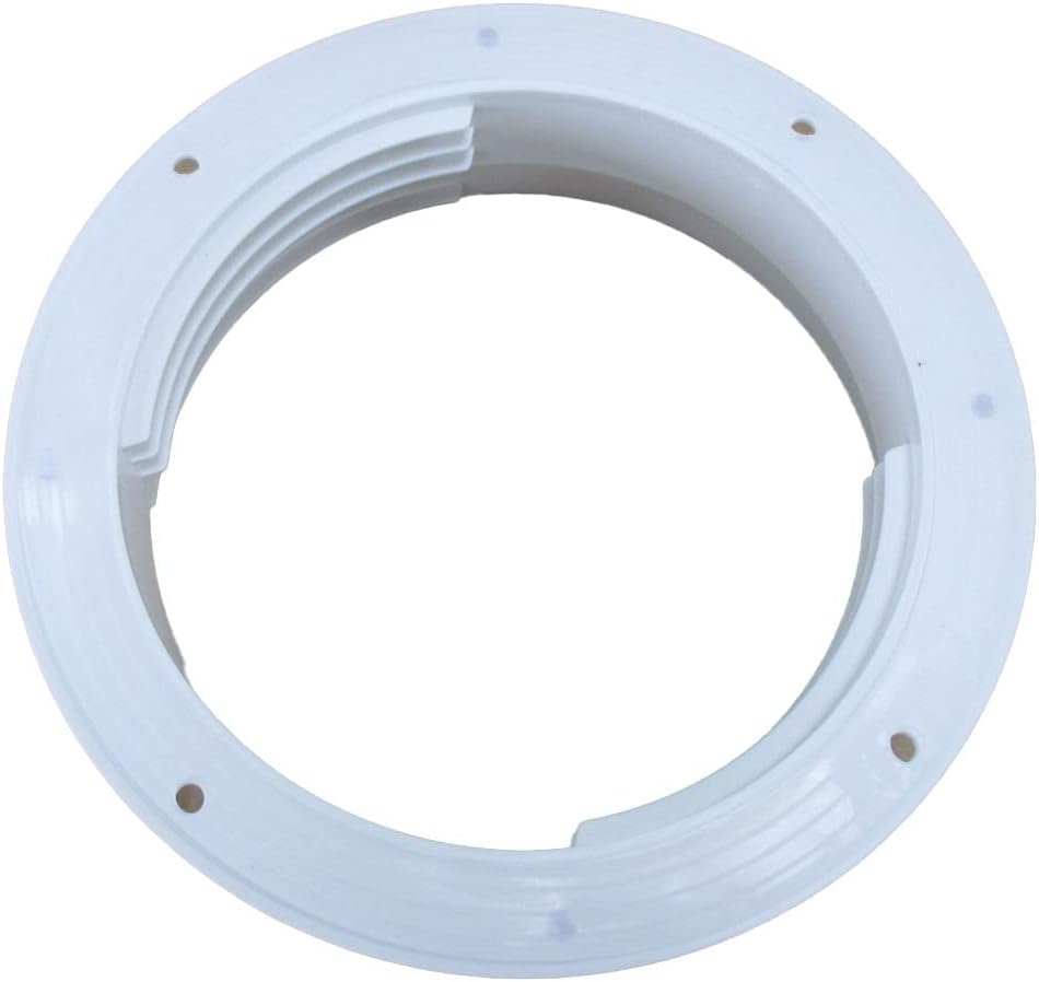 Dual Size Exhaust Hose Flange Wall Mount Connector for Portable AC Vent, 5 and 5.5 Inches Hose Compatible, White Color - Image 3