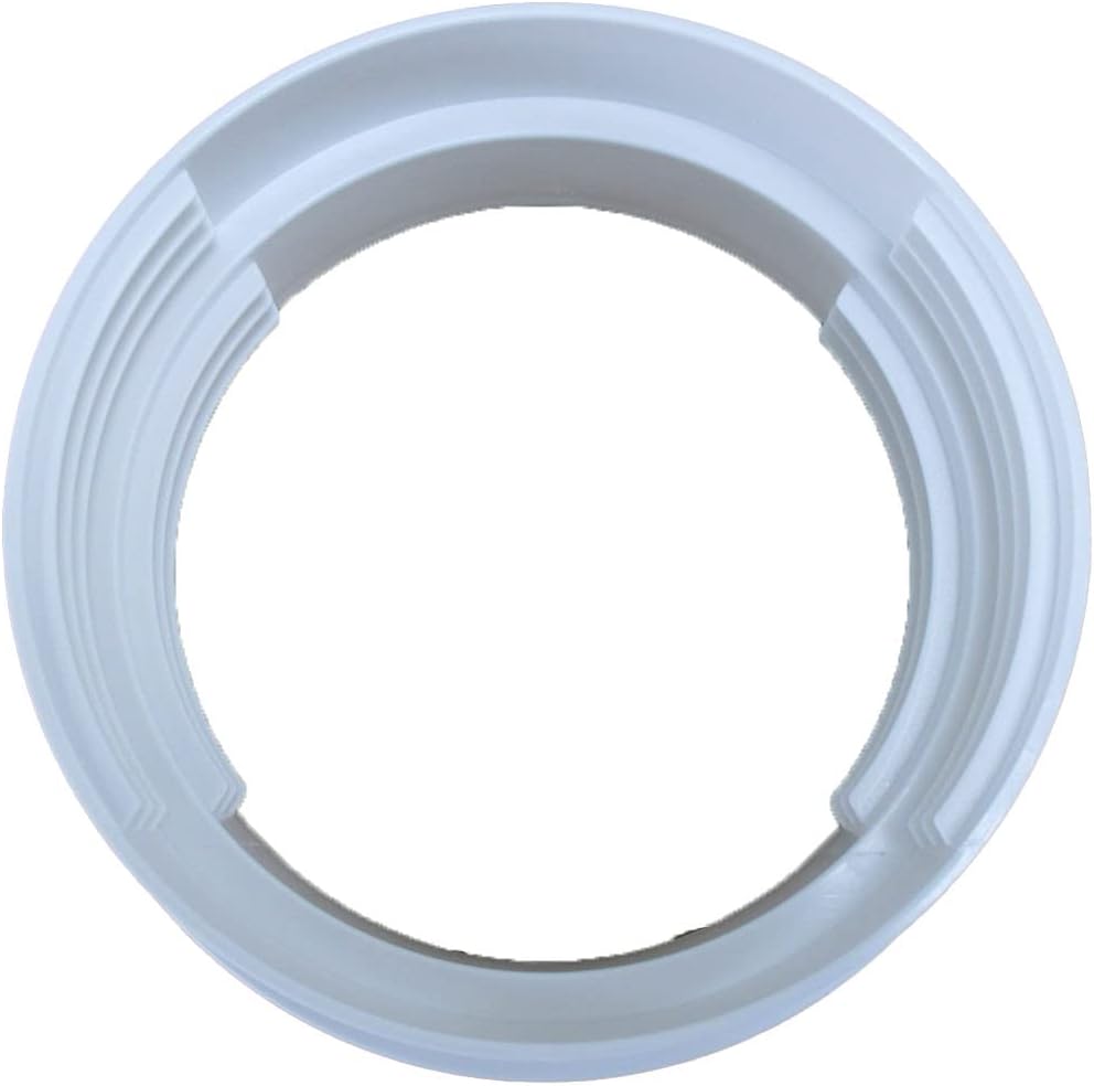 Dual Size Exhaust Hose Flange Wall Mount Connector for Portable AC Vent, 5 and 5.5 Inches Hose Compatible, White Color - Image 5